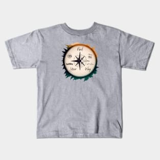 "Find Your Way" Compass Kids T-Shirt